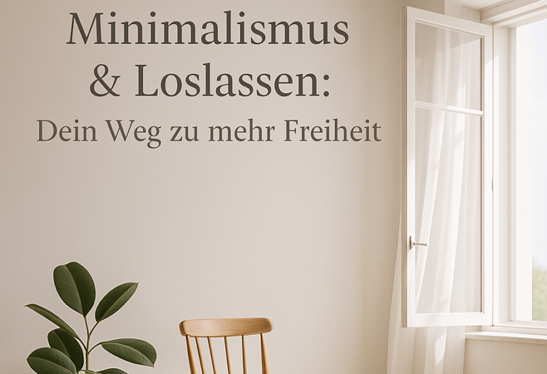 Minimalismus und Loslassen